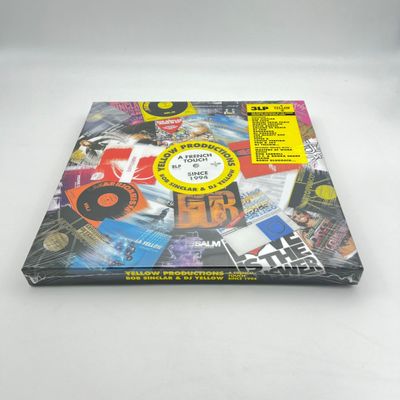 Various — YELLOW PRODUCTIONS :BOB SINCLAR & DJ YELLOW (A FRENCH LP 3x12" vinyl cover
