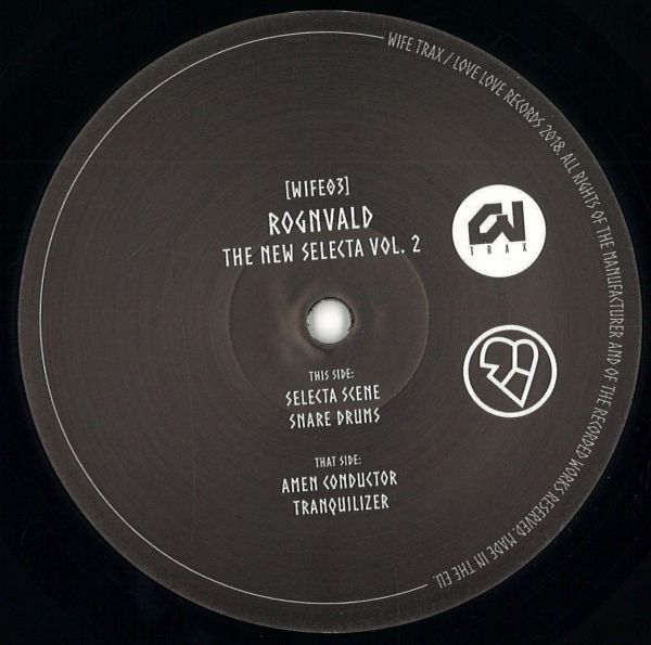 Rognvald — The New Selecta Vol. 2 vinyl cover