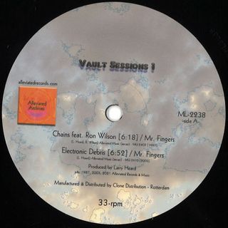Mr. Fingers — Vault Sessions 1 vinyl cover