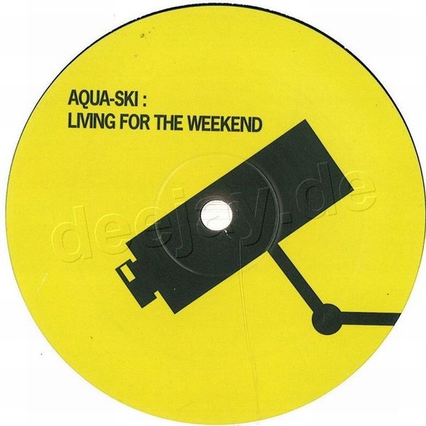 Aqua-Ski — Living For The Weekend vinyl cover