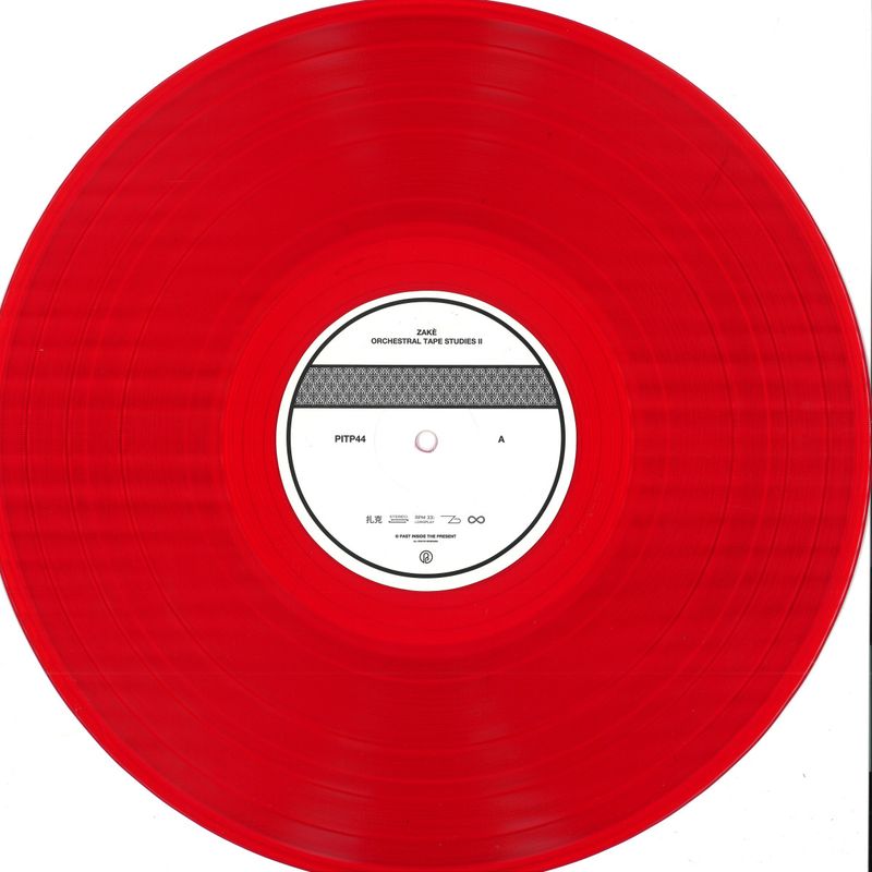 Zake — Orchestral Tape Studies II LP vinyl cover