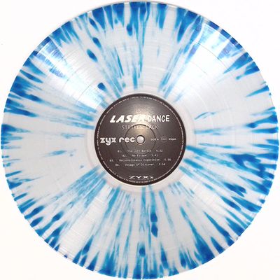 Laserdance — Strikes Back LP vinyl cover