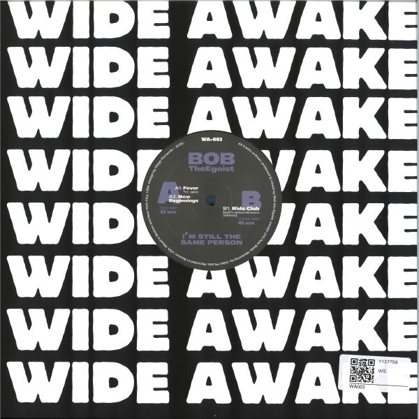 Bob The Egoist — I'm Still The Same Person vinyl cover