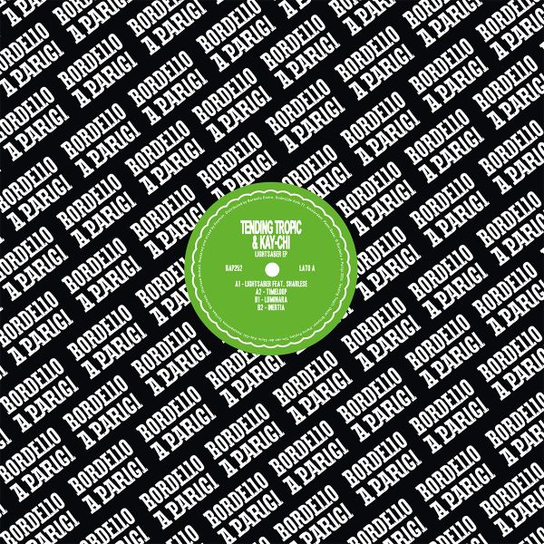 Tending Tropic, Kay-Chi — LIGHTSABER EP vinyl cover
