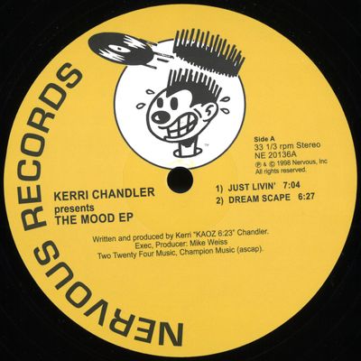 Kerri Chandler — The Mood vinyl cover