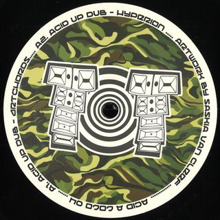 Acid Up Dub — Acid A GoGo 004 vinyl cover