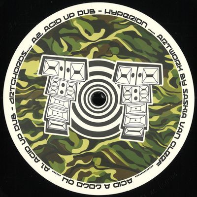 Acid Up Dub — Acid A GoGo 004 vinyl cover