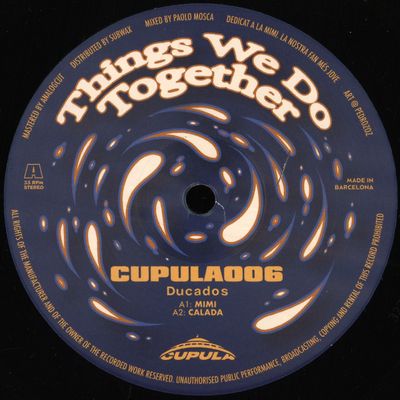 Ducados — Things We Do Together vinyl cover