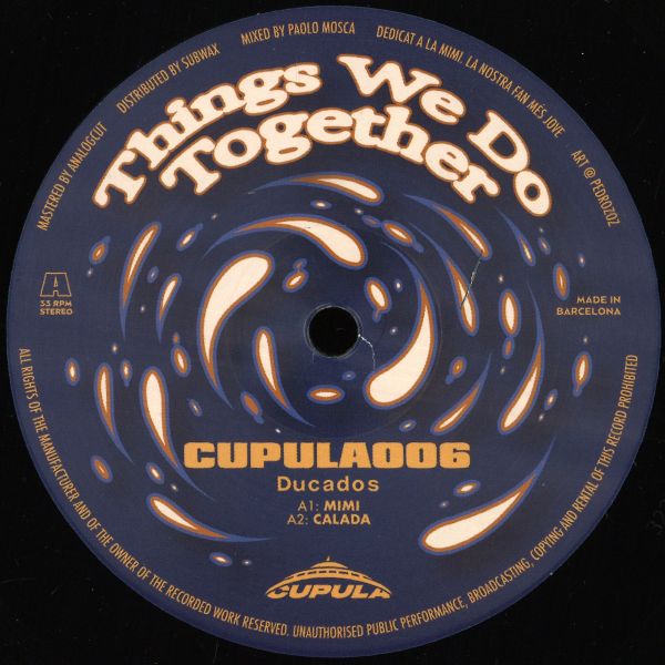 Ducados — Things We Do Together vinyl cover