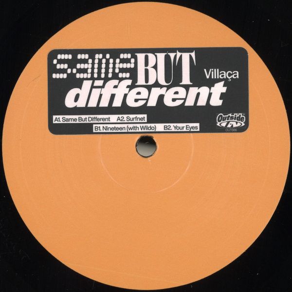 Villaça — Same But Different vinyl cover