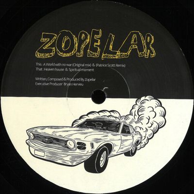 Zopelar — Just Like Heaven EP vinyl cover
