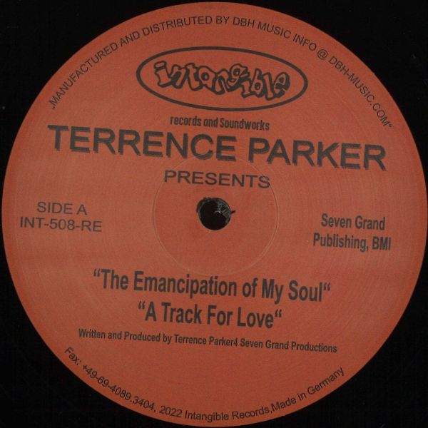 Terrence Parker — The Emancipation Of My Soul vinyl cover