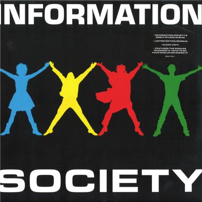 Information Society — INFORMATION SOCIETY LP vinyl cover