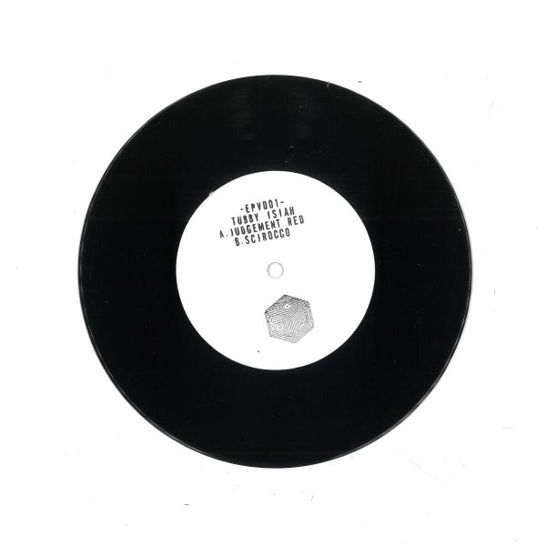 Tubby Isiah — Judgement Red / Scirocco vinyl cover