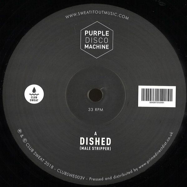 Purple Disco Machine — Dished (Male Stripper) vinyl cover