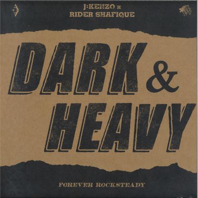 J:Kenzo, Rider Shafique — Dark & Heavy vinyl cover