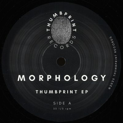 Morphology — Thumbprint EP vinyl cover