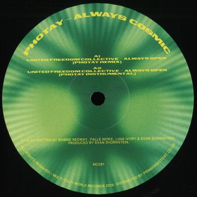 Photay — Always Cosmic vinyl cover