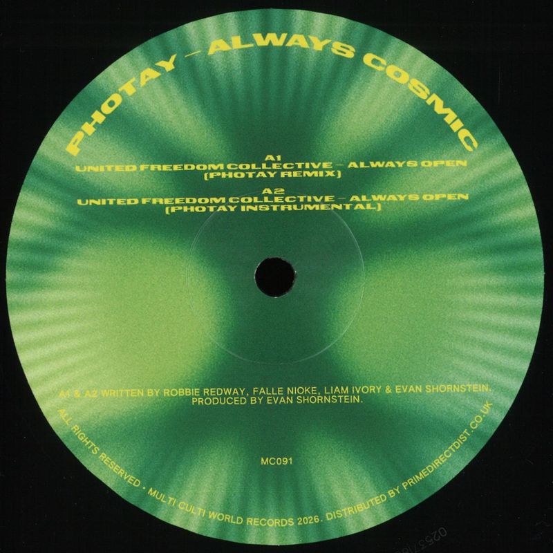 Photay — Always Cosmic vinyl cover