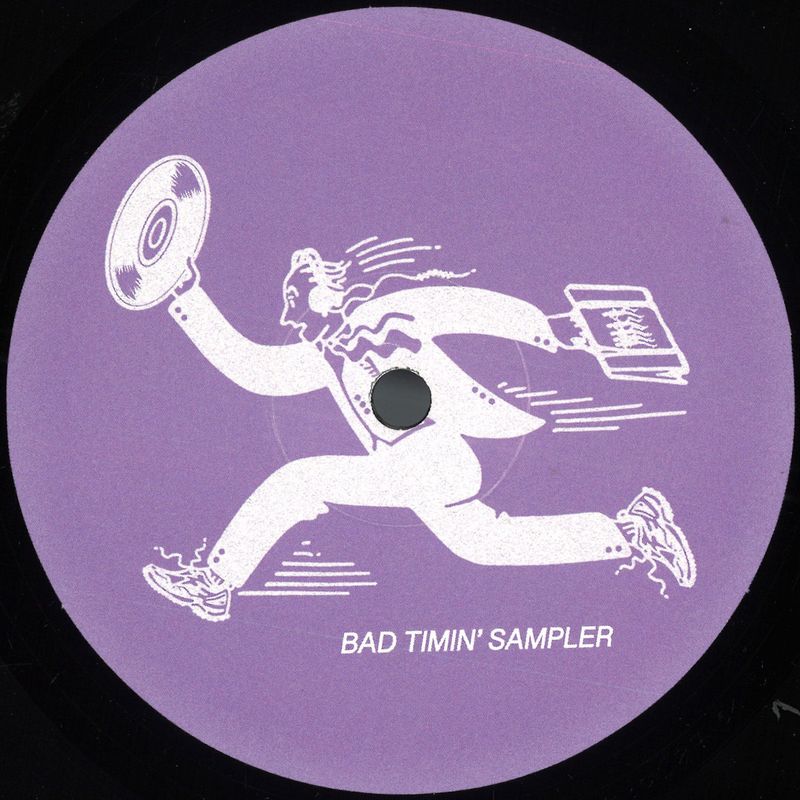 Jex Opolis — Bad Timin' Sampler vinyl cover