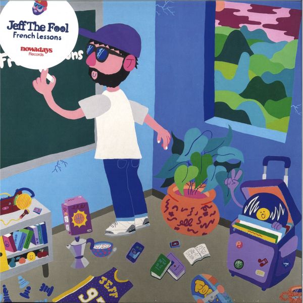Jeff The Fool — French Lessons LP vinyl cover