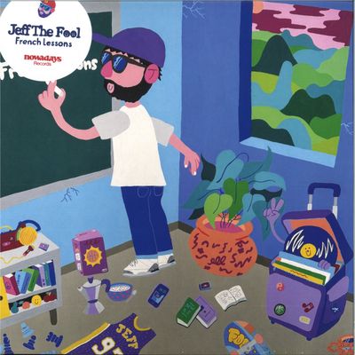 Jeff The Fool — French Lessons LP vinyl cover