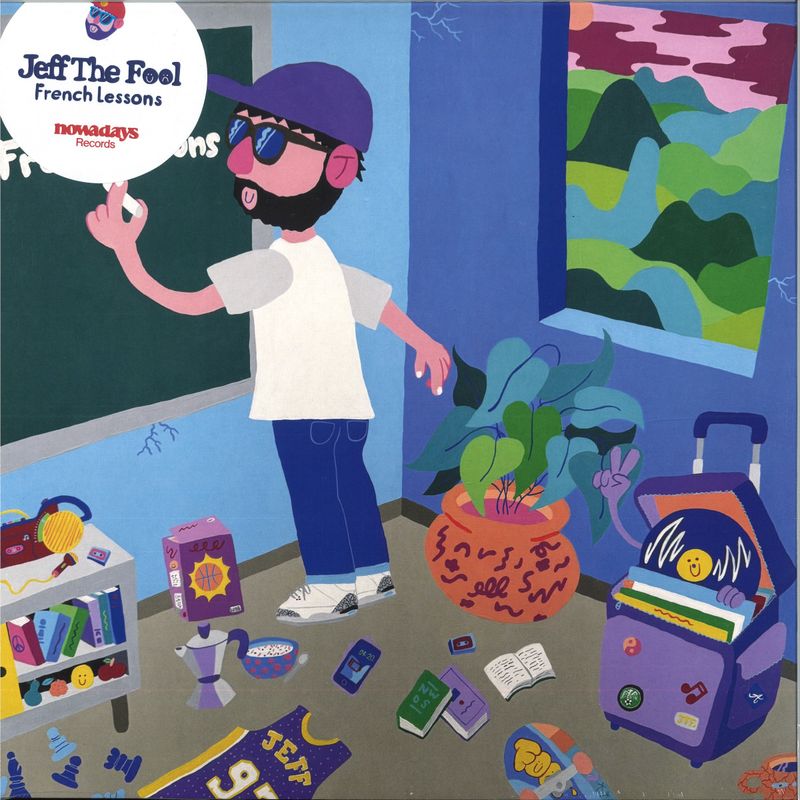 Jeff The Fool — French Lessons LP vinyl cover