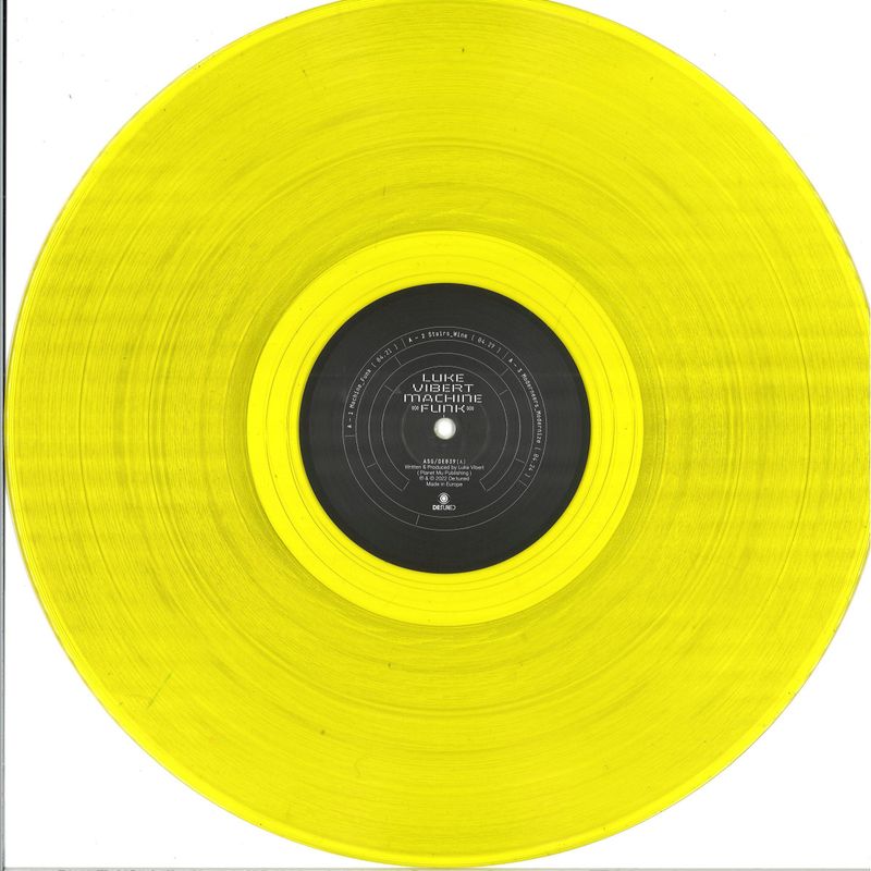 Luke Vibert — Machine Funk 2x12" vinyl cover