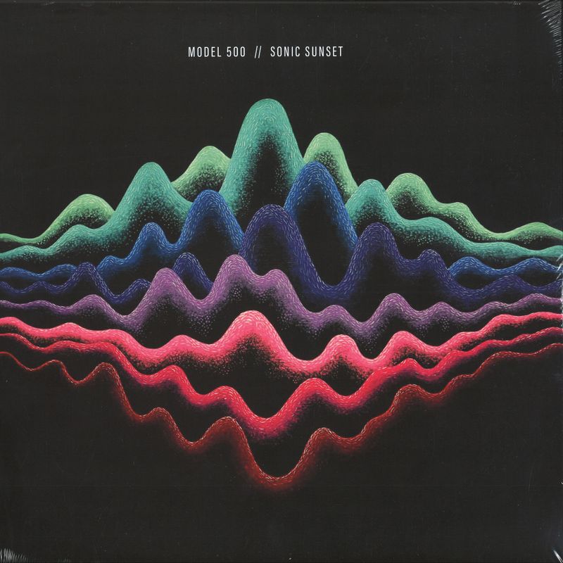 Model 500 — Sonic Sunset LP 2x12" vinyl cover