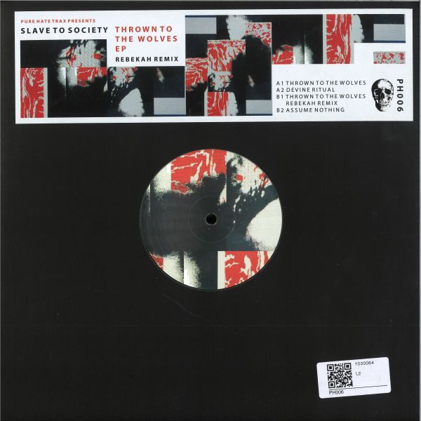 Slave To Society — Thrown To The Wolves EP vinyl cover