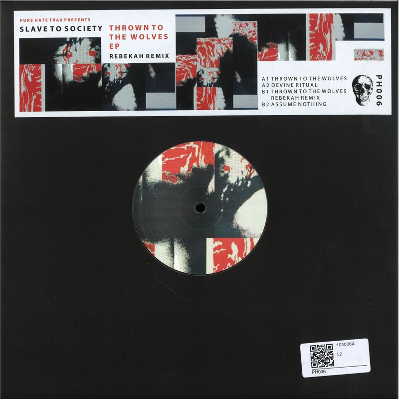 Slave To Society — Thrown To The Wolves EP vinyl cover