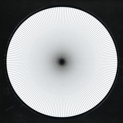 Carsten Nicolai — Ray Collector 10" Picture Disc, GF, 8p Book vinyl cover