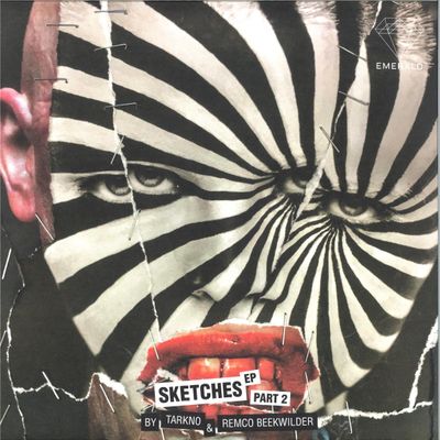 Tarkno, Remco Beekwilder — SKETCHES EP Part 2 (2x12") vinyl cover