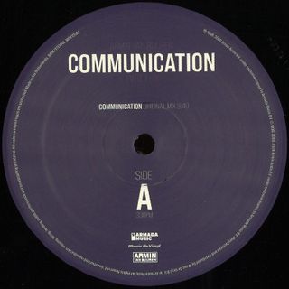 Armin Van Buuren — Communication 1-3 LP vinyl cover