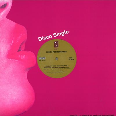 Teddy Pendergrass, Dimitri From Paris — You Can't Hide from Yourself / The More I Get, the More I Want vinyl cover