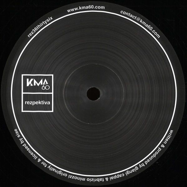 Giangi Cappai, Fabrizio Minozzi — REZ36thirtysix vinyl cover
