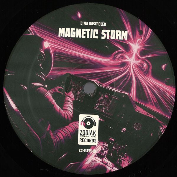 Dima Gastrolër — Magnetic Storm vinyl cover