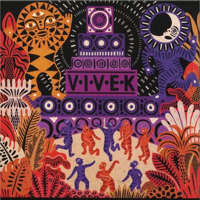V.i.v.e.k — Different Sound ft. Dego Ranking / Galactic vinyl cover