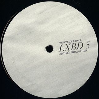 Nicone, Philip Bader — Dantze Sessions vinyl cover