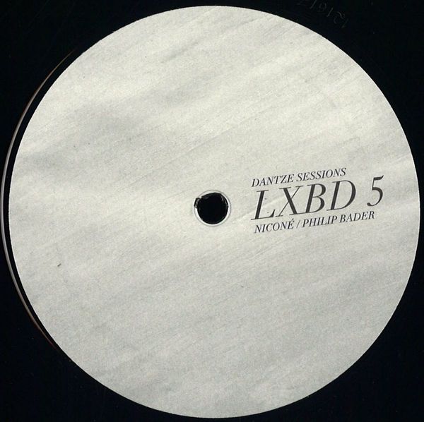 Nicone, Philip Bader — Dantze Sessions vinyl cover