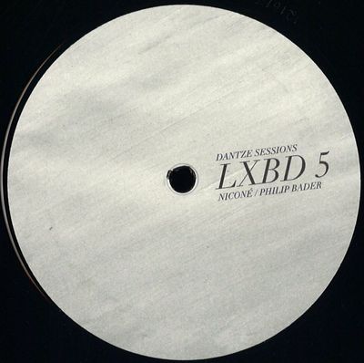 Nicone, Philip Bader — Dantze Sessions vinyl cover