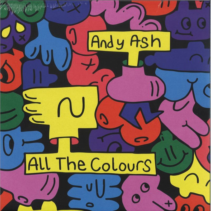 Andy Ash — ALL THE COLOURS 2x12" vinyl cover