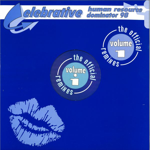 Human Resource — Dominator 98 - The Official Remixes Volume 1 vinyl cover