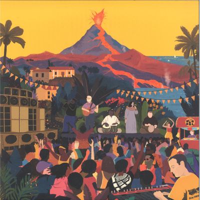 O.M.Theorem — Eruption LP 2x12" vinyl cover