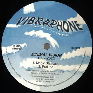 Minimal Vision — Minimal Vision vinyl cover