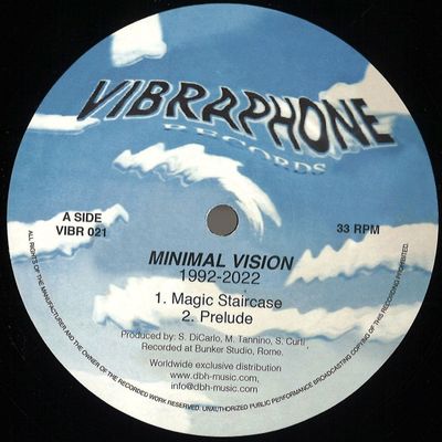 Minimal Vision — Minimal Vision vinyl cover