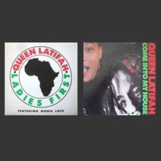 Queen Latifah — Ladies First / Come Into My House vinyl cover