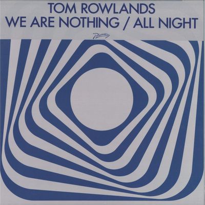Tom Rowlands — We Are Nothing / All Night vinyl cover