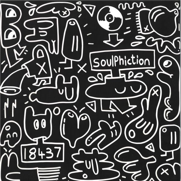 Soulphiction — WHAT WHAT EP vinyl cover