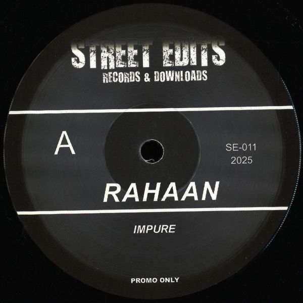 Rahaan — SE 011 vinyl cover